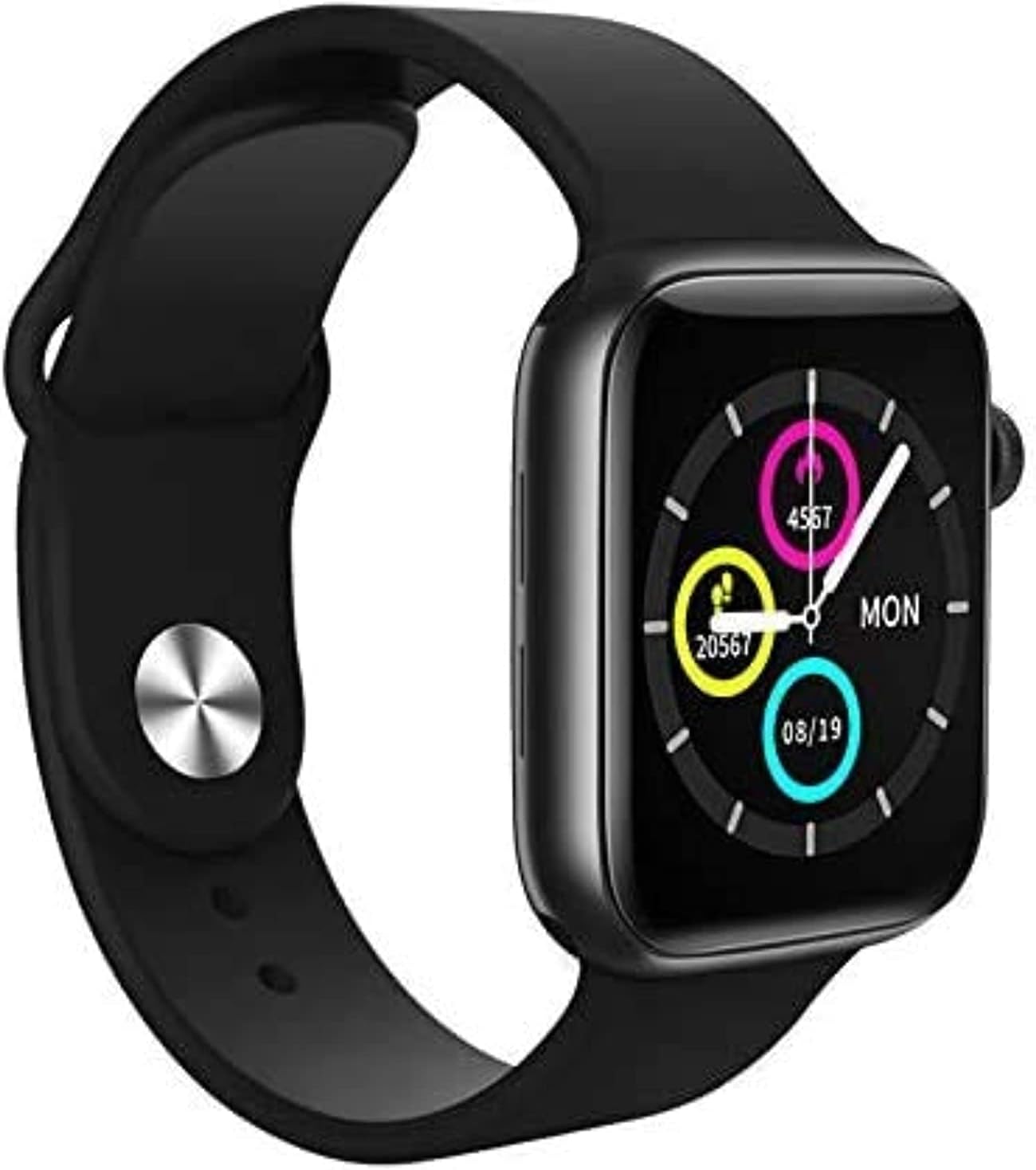 T500 Plus Bluetooth Call Smart Watch Heart Rate Monitor IWO 8 Lite Smartwatch for Android IOS (Black). 