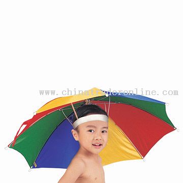 Portable Umbrella Hat Cap 