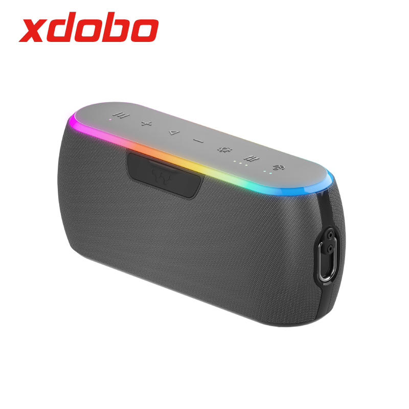 Xdobo 60w X8III Wireless Bluetooth Speaker Outdoor Hands-free Portable Subwoofer with RGB Light. 
