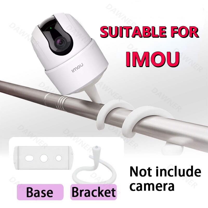 For Imou Ranger 2 IP Camera CCTV Stand Holder Free-Punch Wall Mount Without Drilling Adjustable Bracket Tripod. 