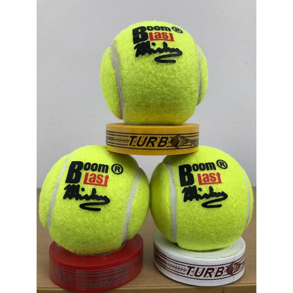 Tennis Ball With Tape (3pcs ball + 3 Tape)