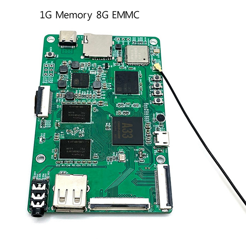 For Linux Android Open Source Creator Allwinner Learning Board PK LCPI A33 Development Board 1G RAM 8G EMMC Replacement. 