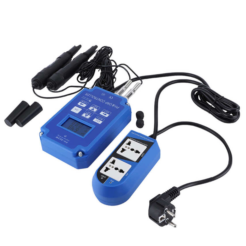 PH Meter PH‑803W WIFI ORP/PH Controller Online Water Quality Monitor EU Plug AC230V±10% 50/60Hz. 