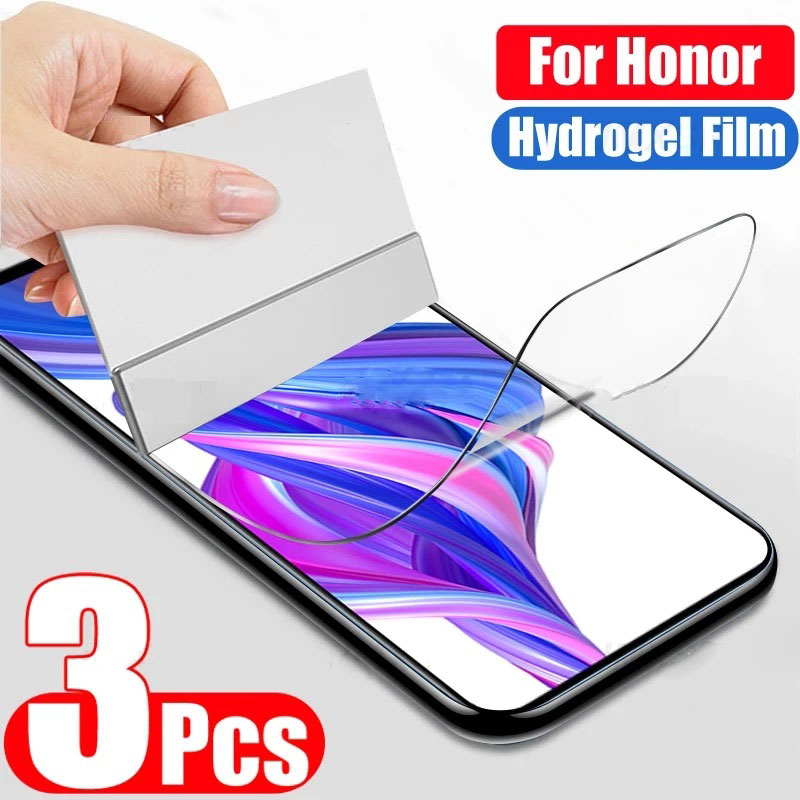 Protective film A X9a for HUAWEI X8 5G for X7 X6o Plus 60 Prnor 90 for HUAWEI Ho Gel Film for 3Pcs Water 80 70 X5 X9 X8 4GX7a screen