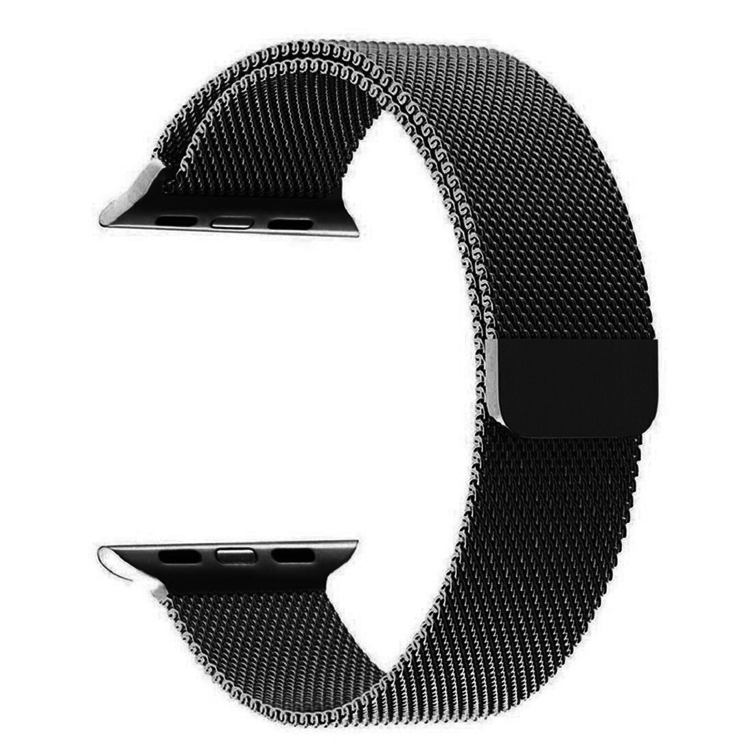 For Apple Watch 38mm Milanese Loop Magnetic Stainless Steel Watch Band. 