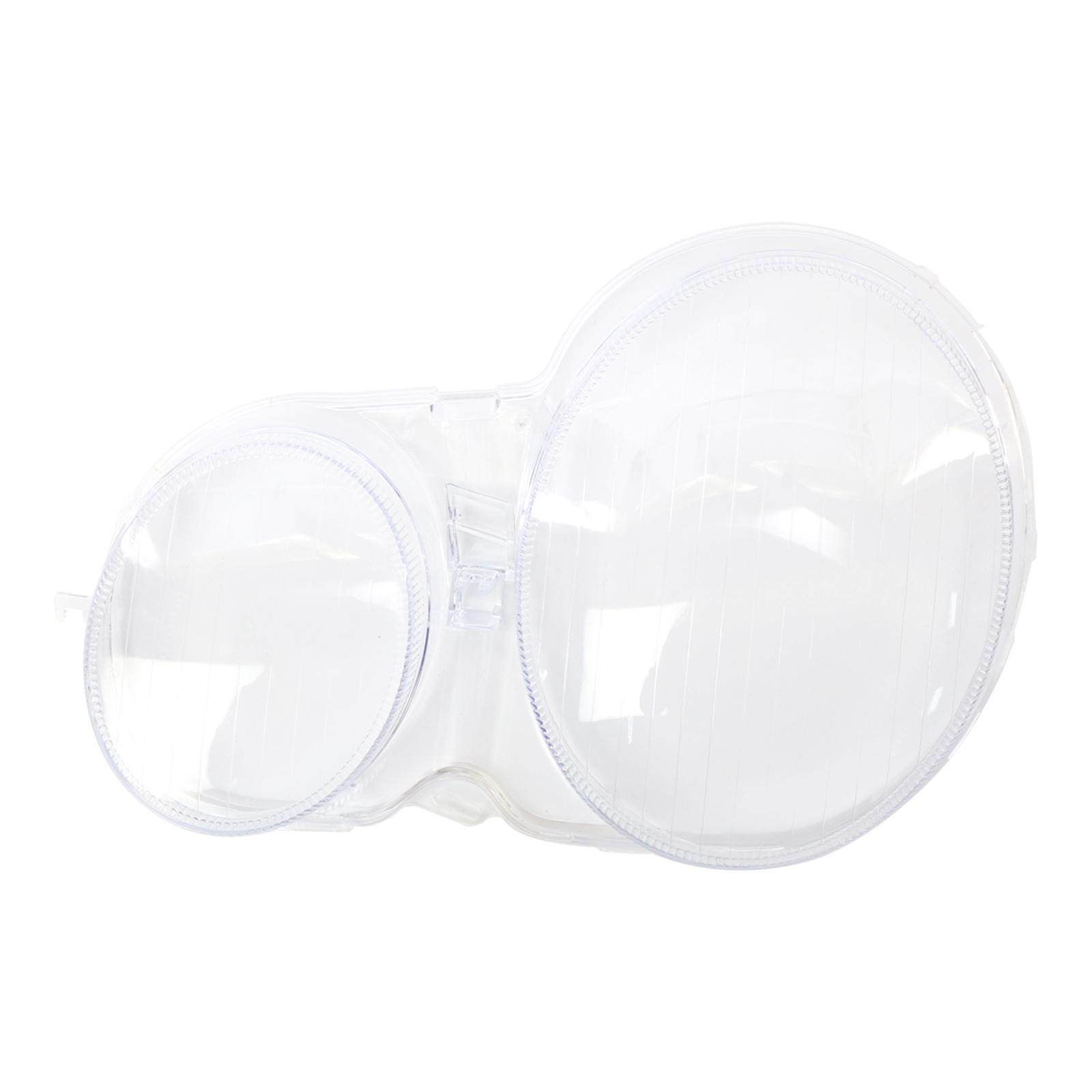 Front Headlight Headlamp Lens Cover Shell Fit for Mercedes E300 W210 E-Class 1996-1999 - left. 