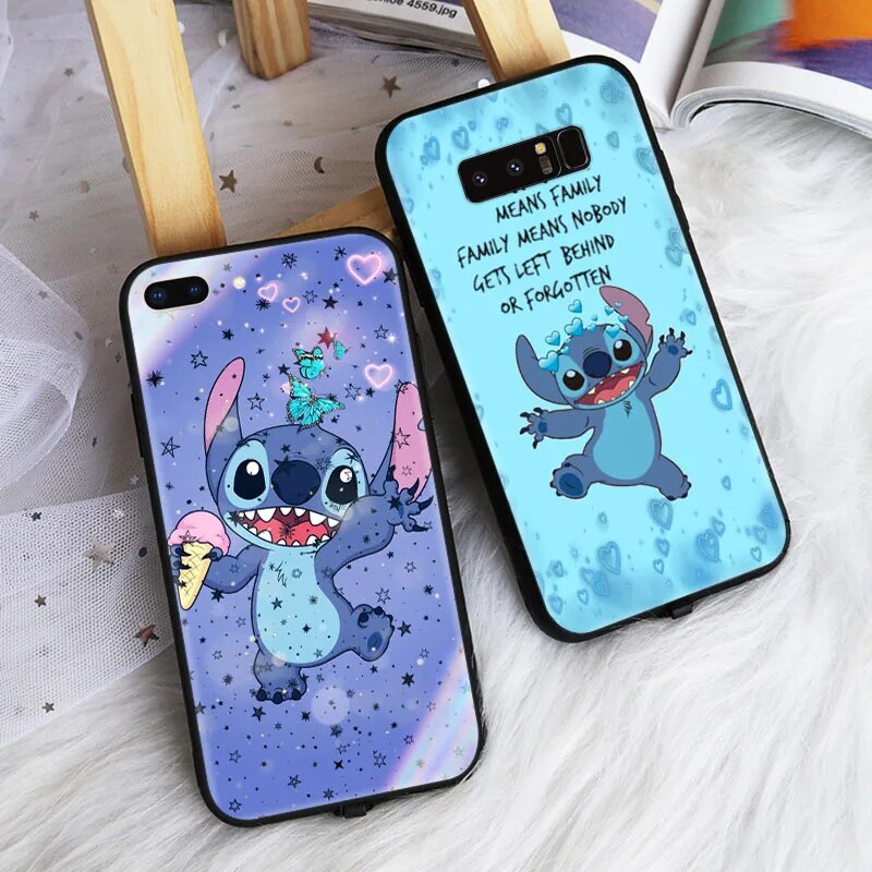 Black Case for Xiaomi POCO C3 C40 Redmi 10C 10A Note Mi 10 10t 10S Pro 5g Cover Z-46 Stitch. 
