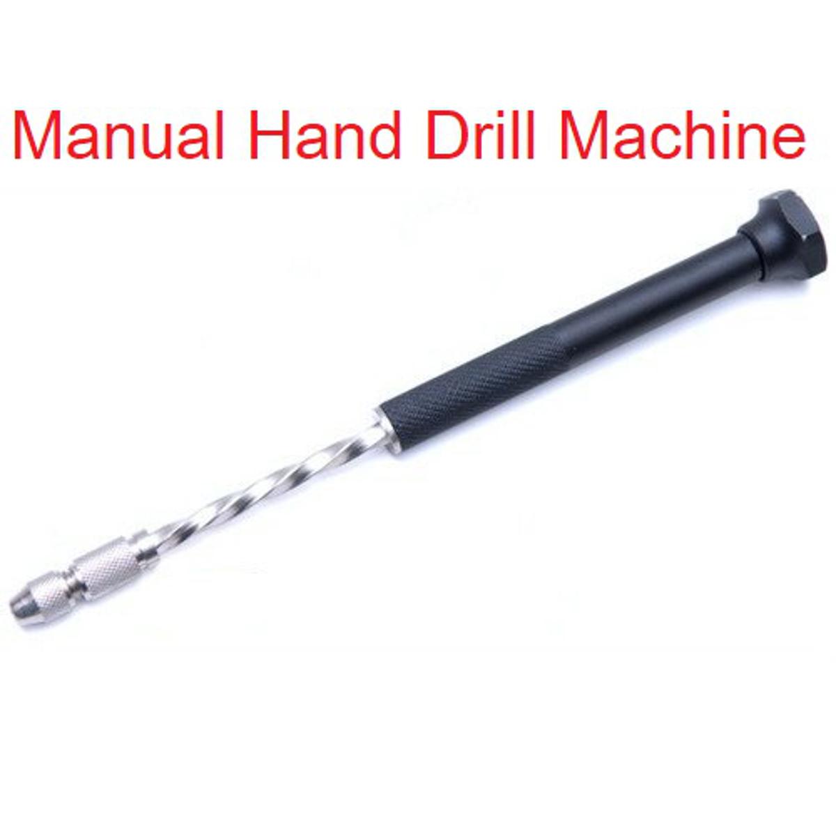 MANUAL HAND Drill Machine PCB Tools Sets Hand Held PCB Drill Machine Drilling Range 0-2mm Total Length 7.5" Inch For Drilling PCB Board 