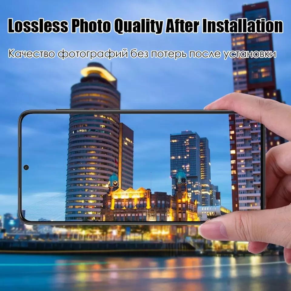Pixel 6 Pro / Pixel 6  9H Hardness Curved 3D Camera Lens Protector Scratch Resistant Real Tempered Glass. 