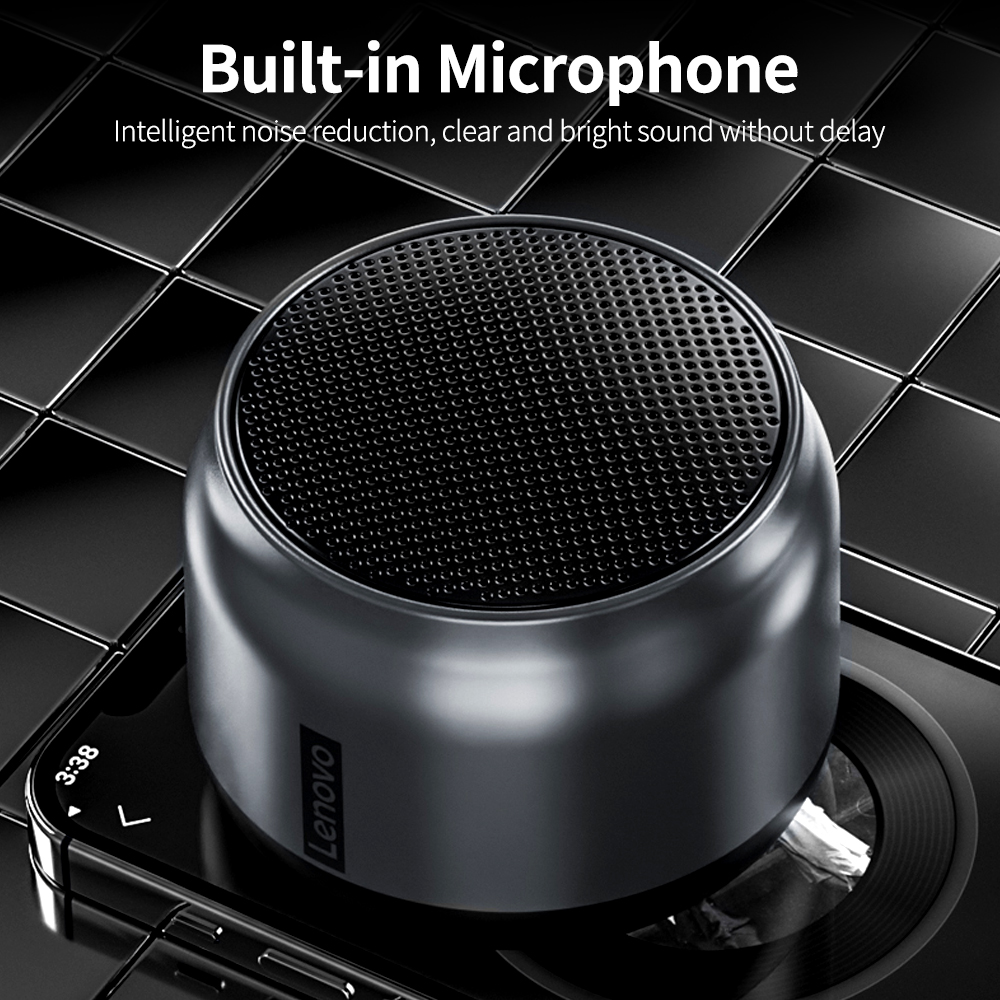 Lenovo K3 Pro Bluetooth Speaker Portable Mini Outdoor Wireless Speakers Music Surround Loudspeaker HD Voice Shocking Bass. 