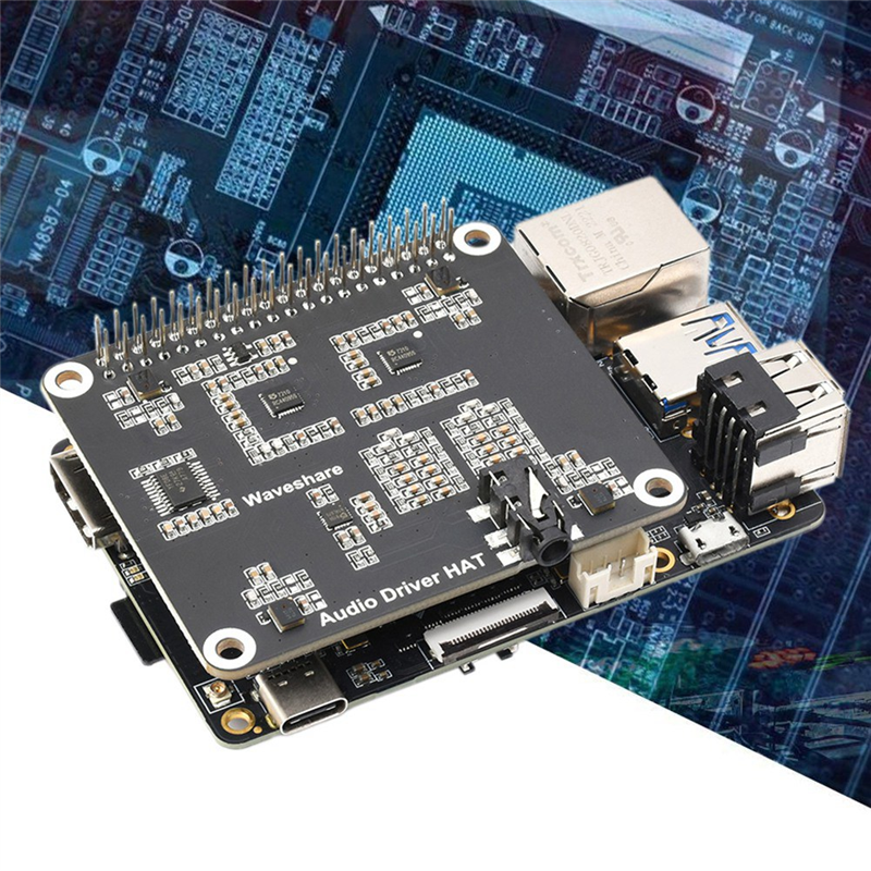 For Sunrise X3 Pi Dedicated Stereo Codec Audio Driver Board Support Playback and Recording. 