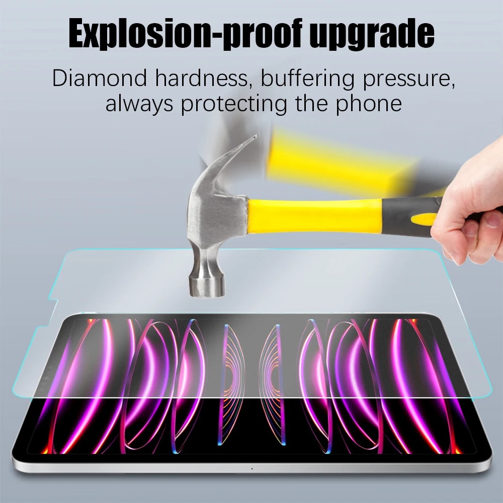 Matte Tempered Glass For Ipad 10 10th Generation Pro 12.9 11 Paper Screen Protector For Ipad Air 4 5 10.9 9 7th 8th 10.2 Mini 6. 