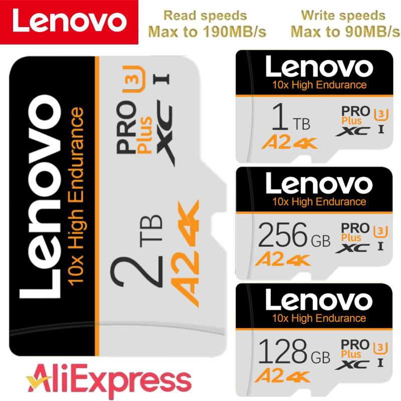 Lenovo 2TB 1TB Micro TF Card High Speed Memory Card 128GB 256GB V60 Mini SD Cards 512GB UHS-1 TF Flash Card For Nintendo Switch