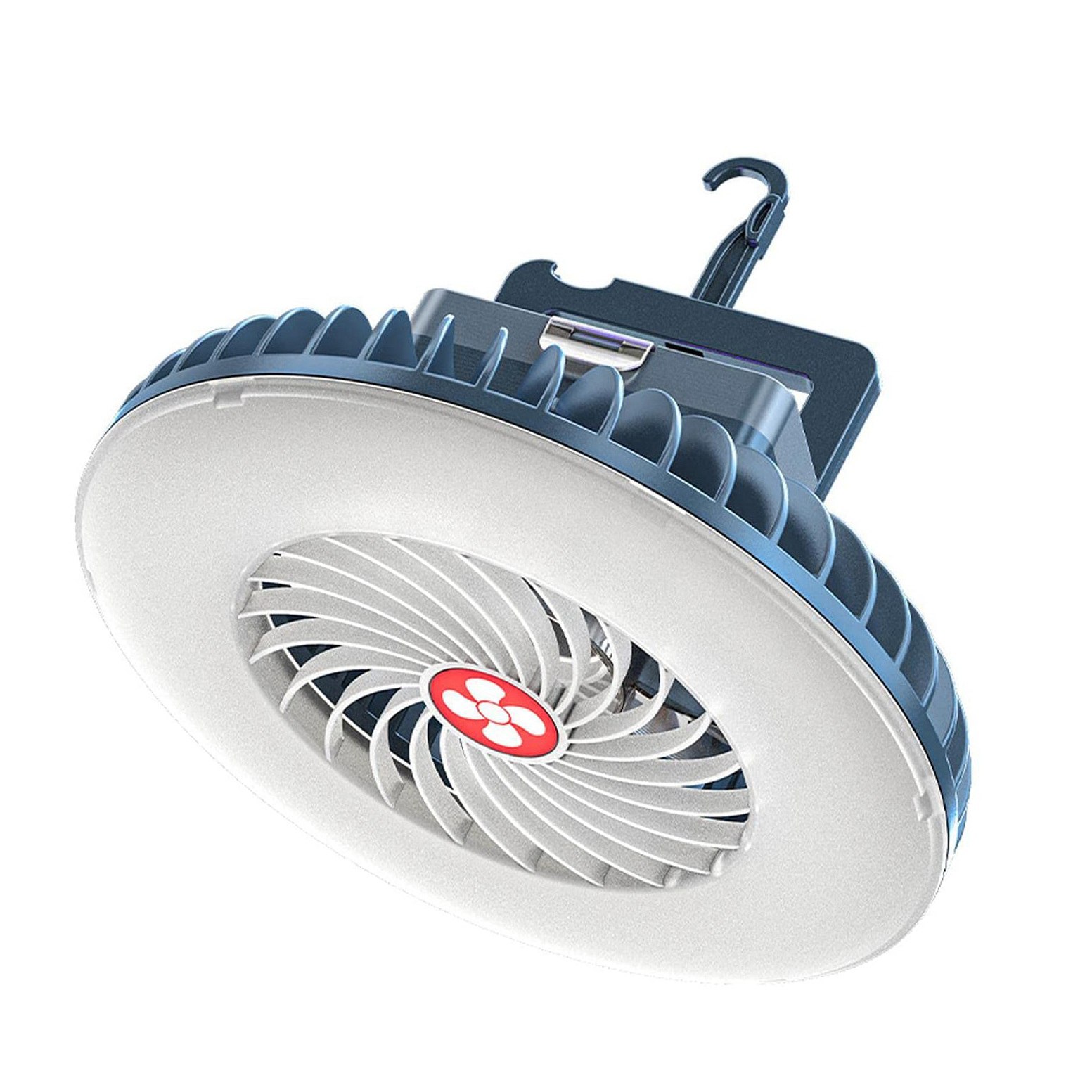 Camping Fan with LED USB Battery Operated Fan for Tent Car Emergency
