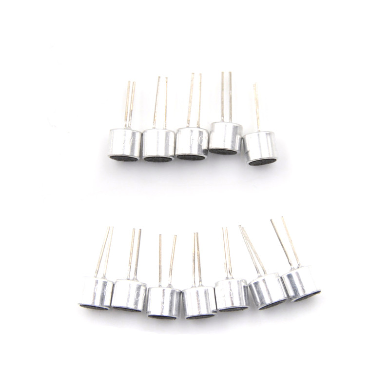 20Pcs Electret Microphone Inserts 6050 with PCB Pins Condenser Encounter. 