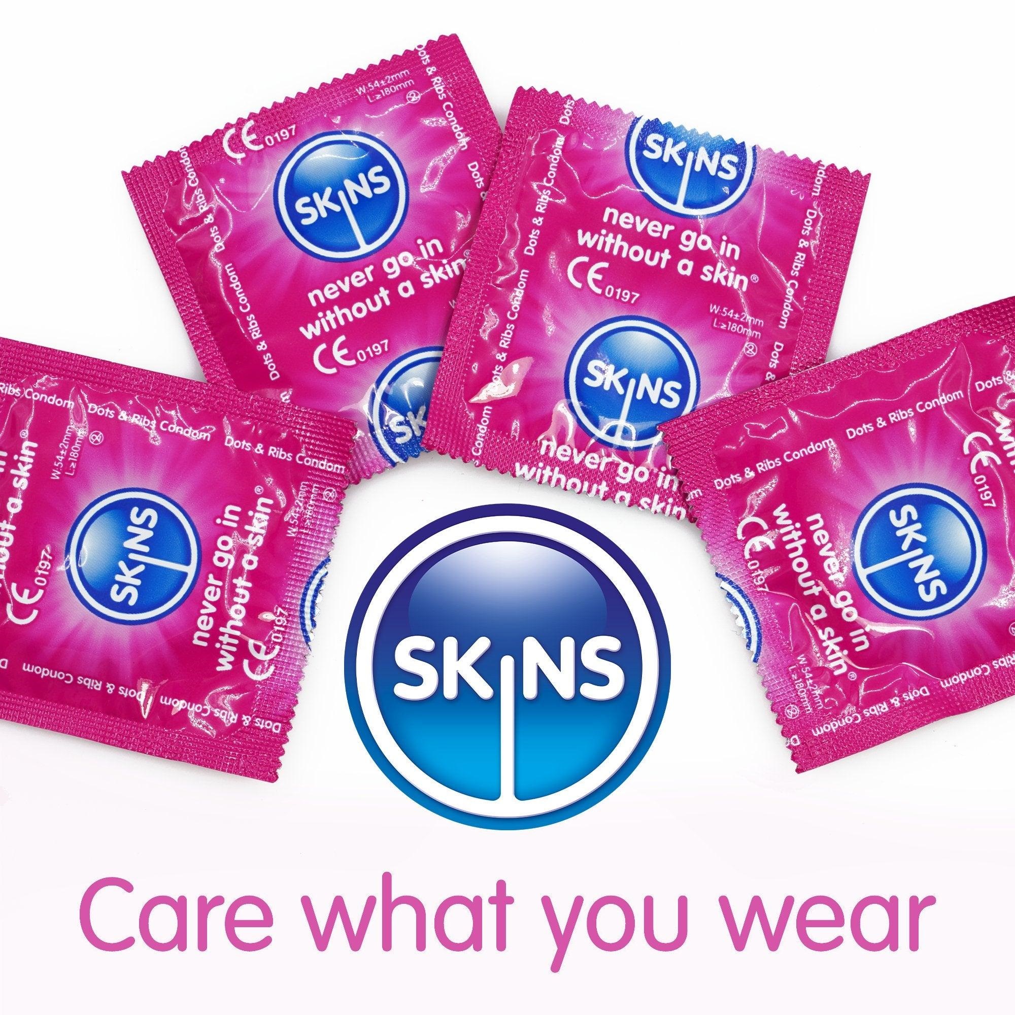 SKINS Assorted Premium Condoms 3,s Combo Pack (4x3)=12Pcs (UK). 
