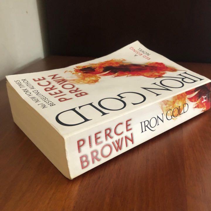 Iron Gold  (  Red Rising Saga #4  )  by Pierce Brown  (  Premium Paper and Matte Cover  )