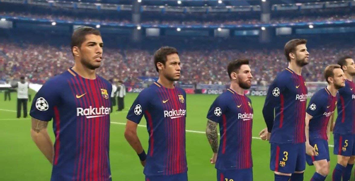 Pes 2018 Pro Evolution Soccer PS4 For Playstation 4 Disk Video Game controller Gaming station Console Gamepad DvD Toys command. 
