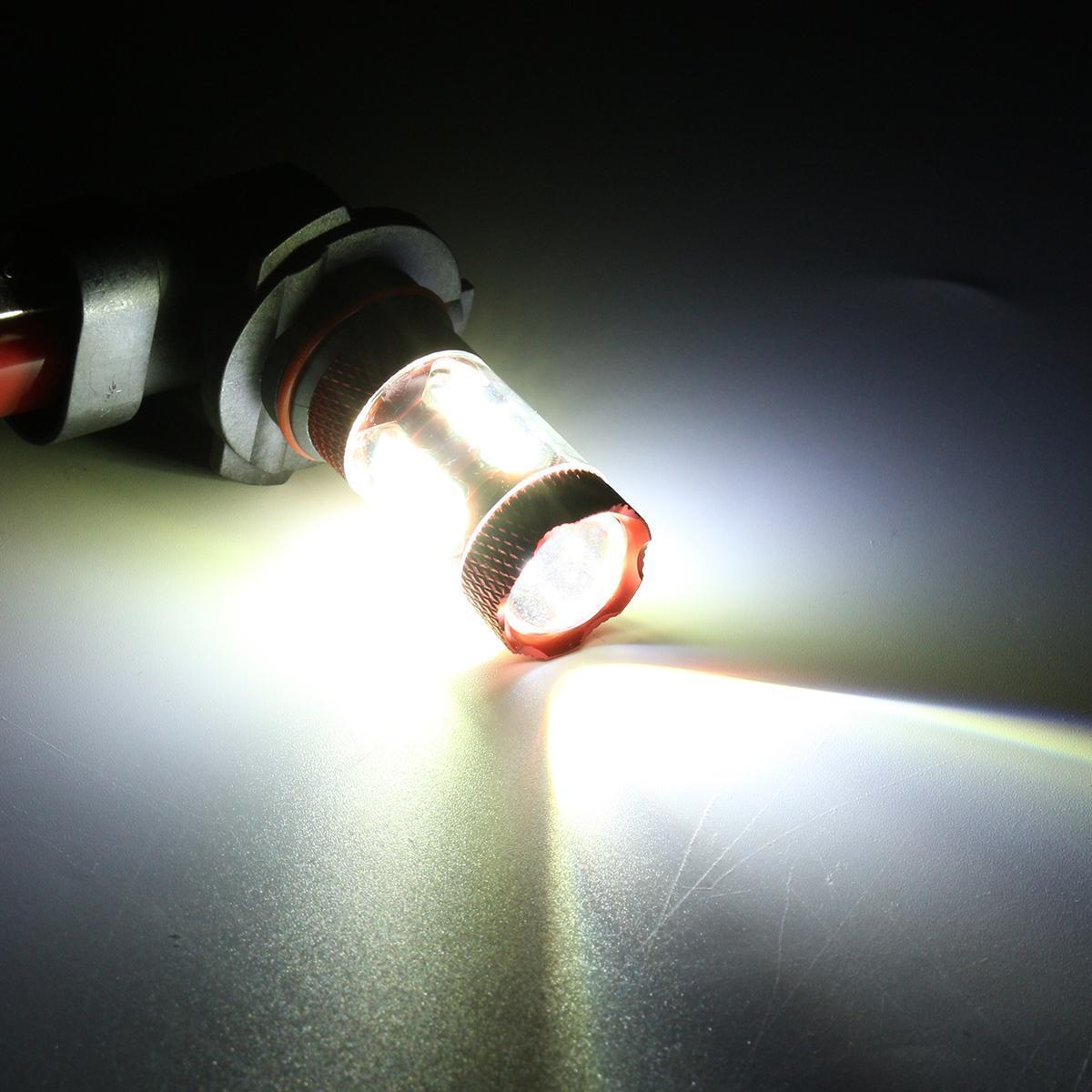 1 PCS 80W High Power LED 7443 7000K White 1920 Lumen Reverse Bulb Backup Light (9005). 