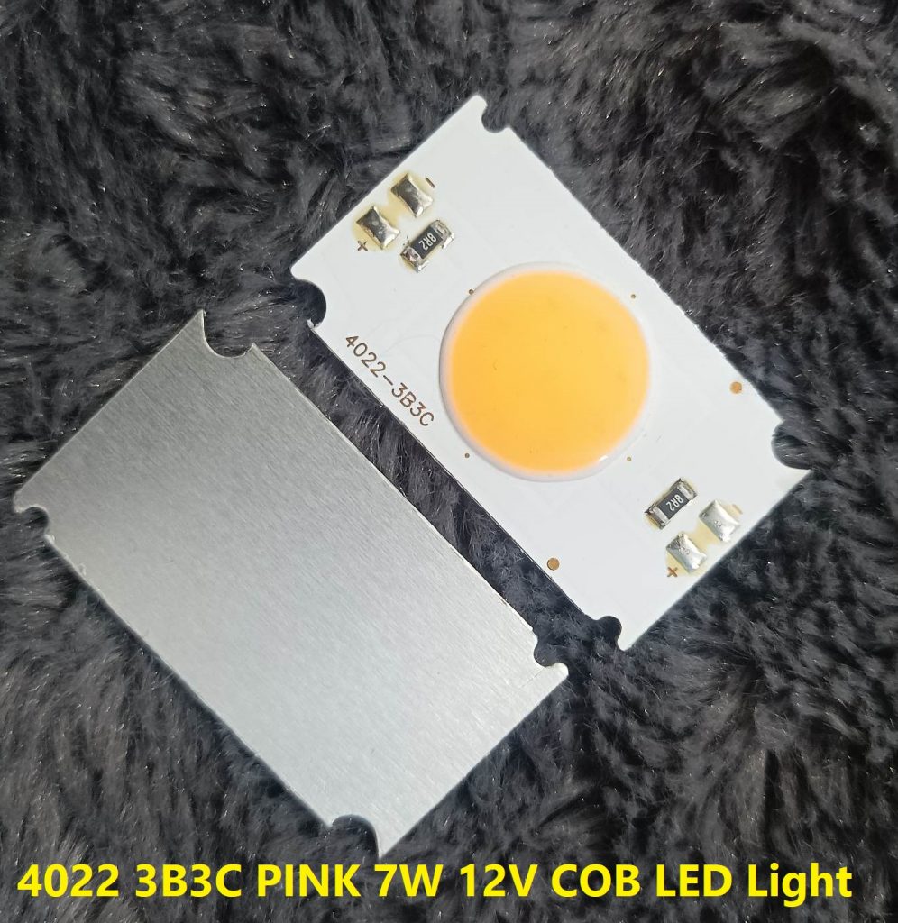 4022 3B3C PINK 7W 12V Size 40×22mm 12V COB SMD LED Light Chip 7W Pink COB LED Light 12V COB LED Light 7W COB Light COB LED Chip 12V COB LED Chip 7W Light Bulbs. 