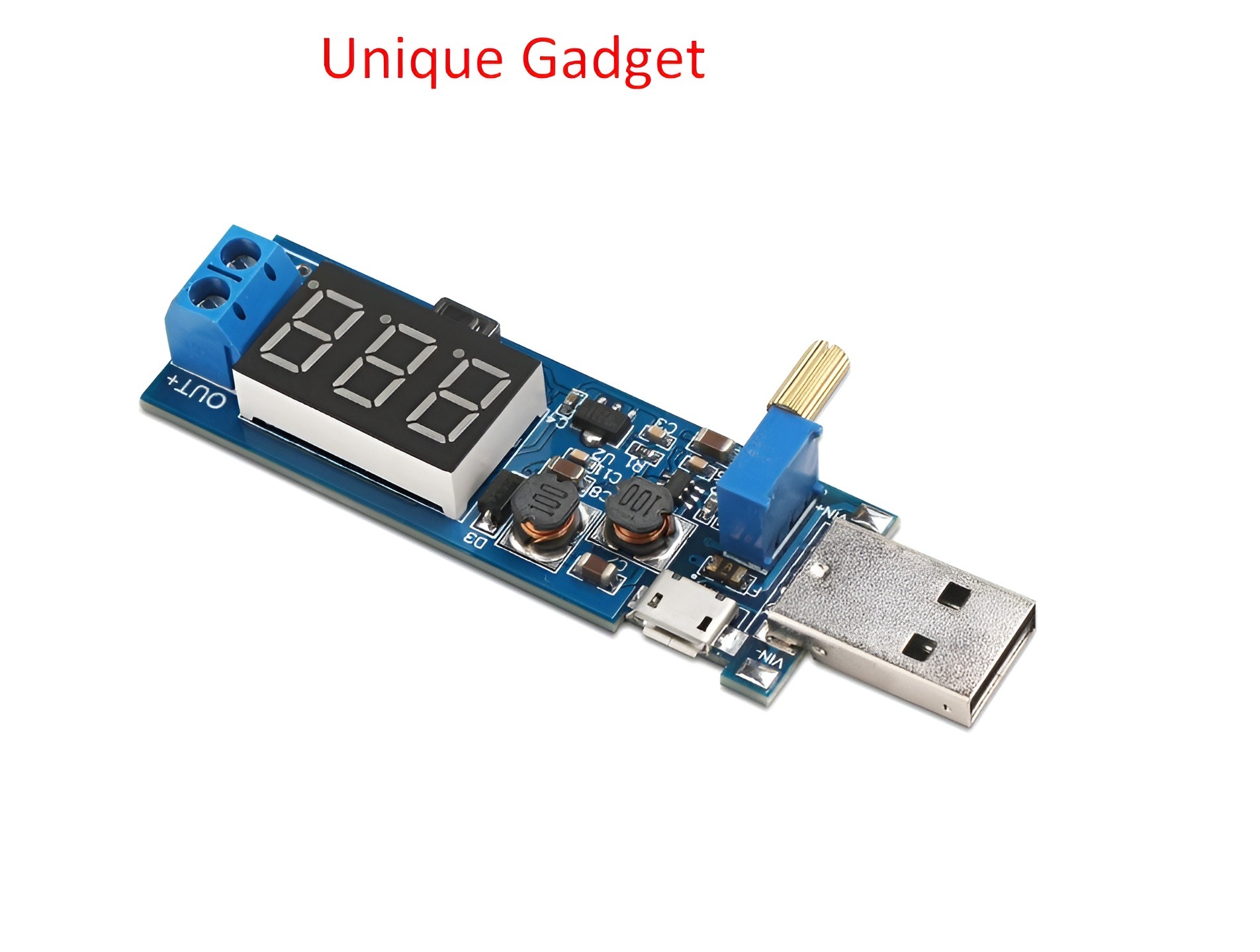 DC-DC 5V to 1.2-24V USB Step-up Step-Down Adjustable Power Supply Module Boost Buck Converter - Versatile Power Supply Module with Adjustable Output. 