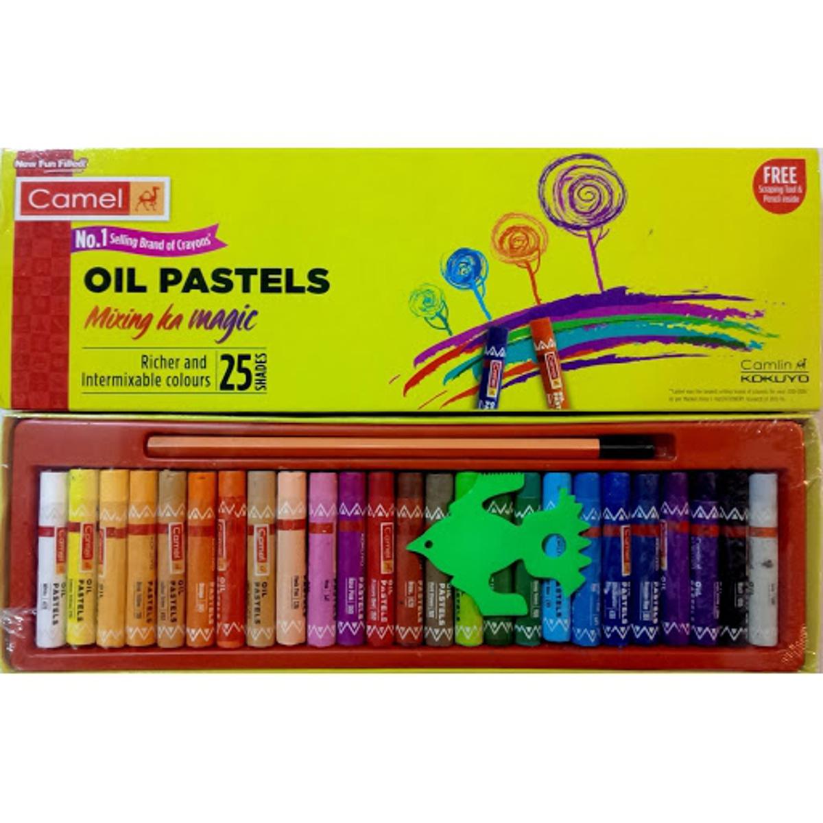 Camel Oil Pastel 25 Shades Daraz .bd