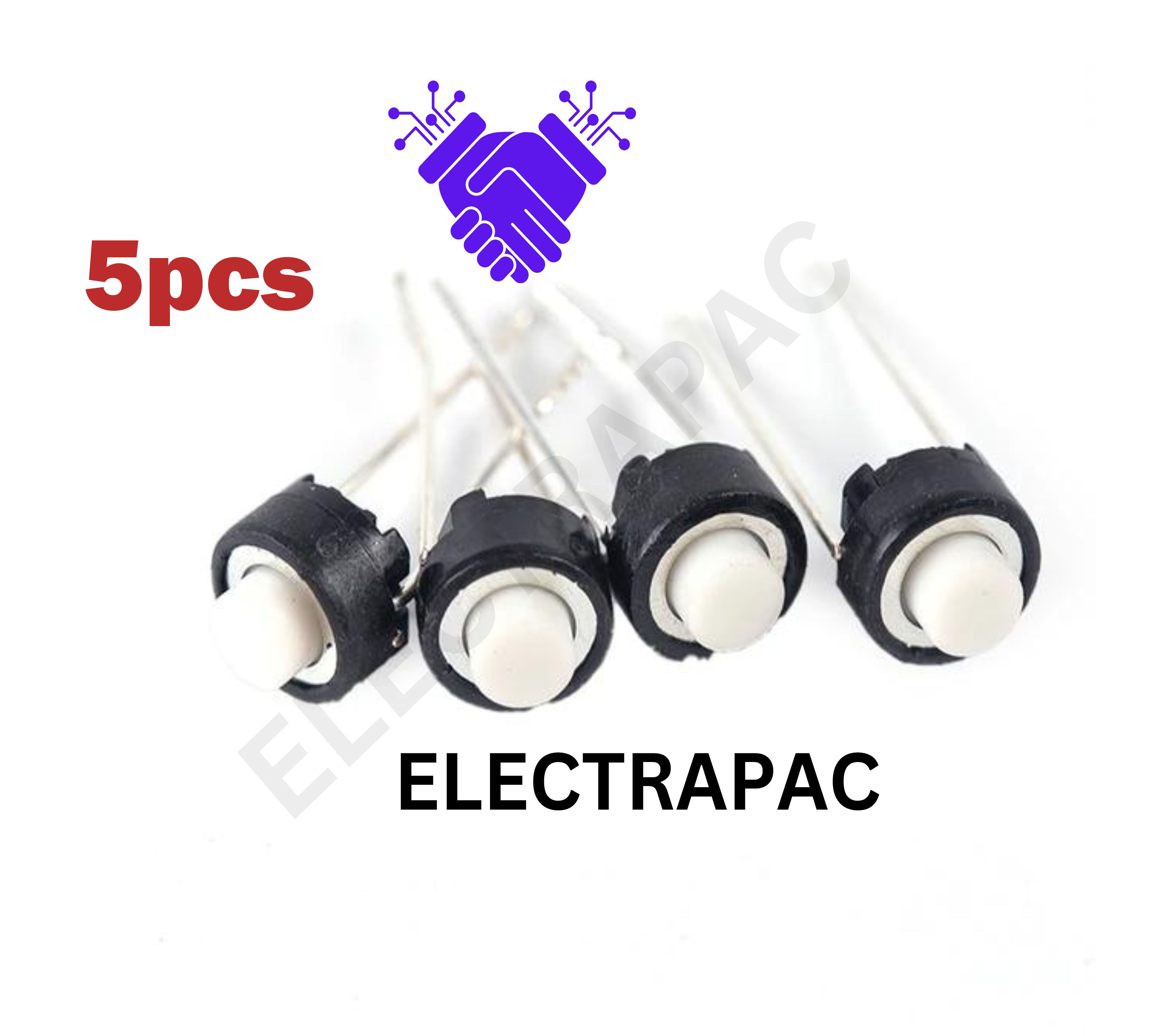 5pcs Mini Push Button switch/ 2 pin small push Button switch/ push switch