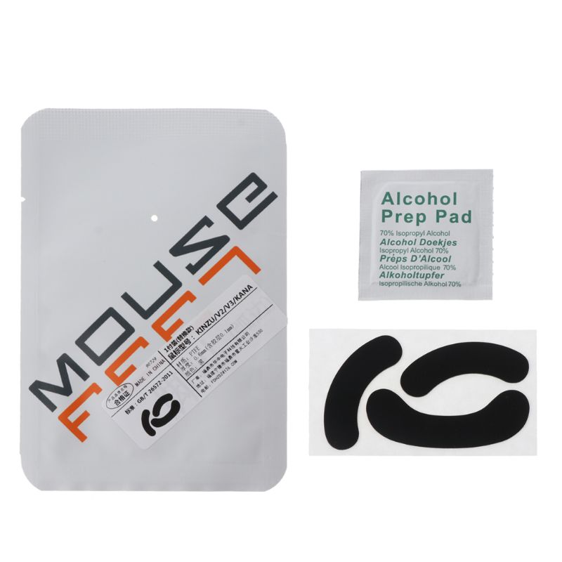 【happy one】1 Set Mouse Feet Mouse Skates for steelseries KANA V2 Mouse Dropship. 