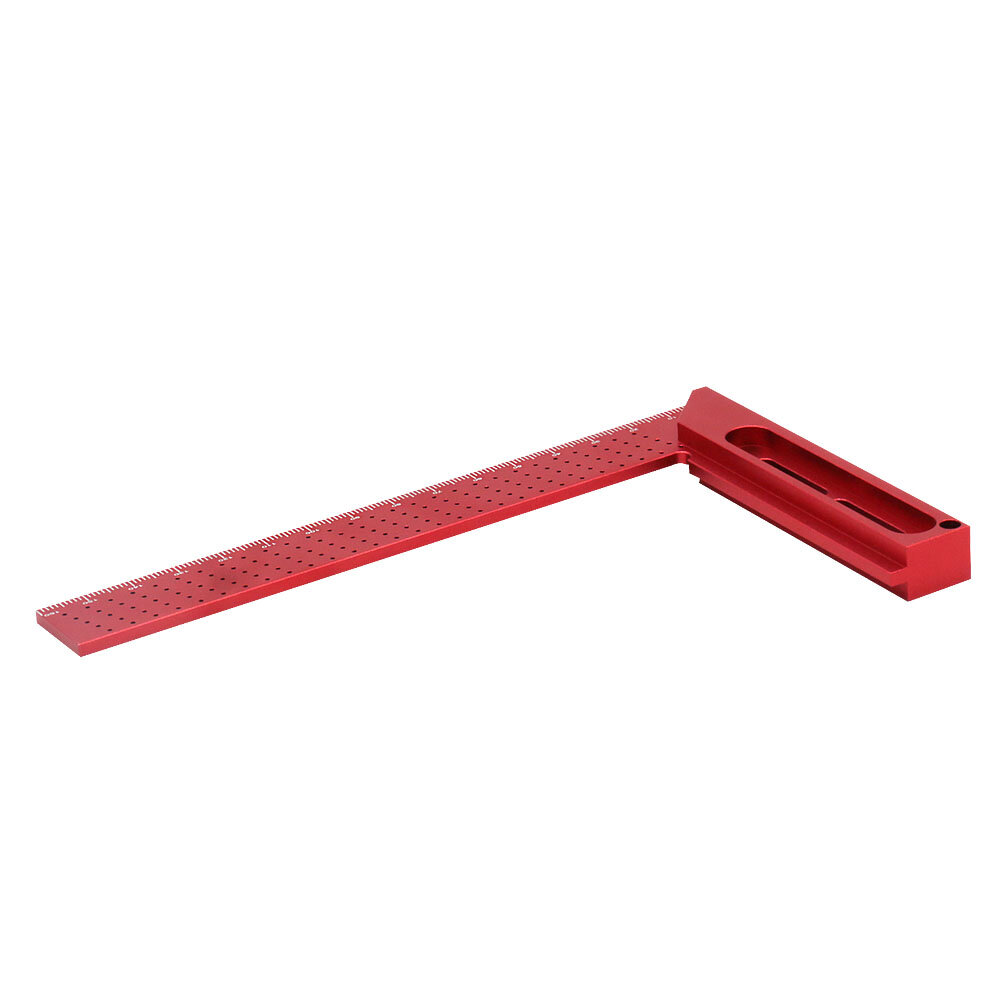 1 aluminum alloy woodworking square cross ruler precision T-ruler. 
