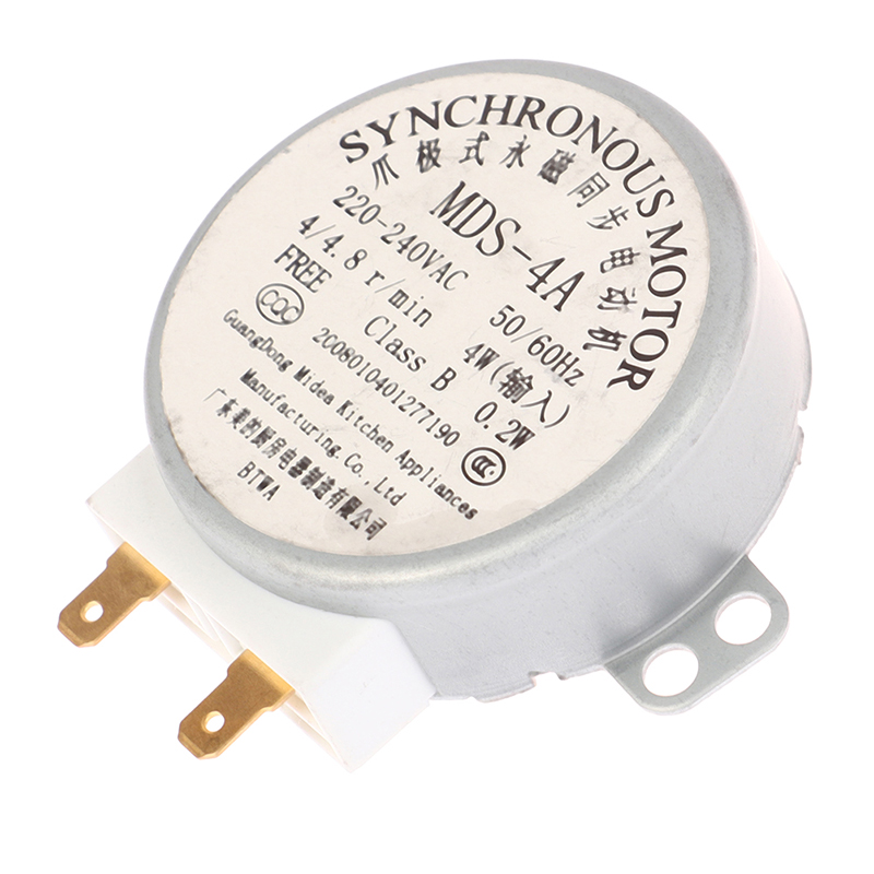 MDS-4A 220V Micro Turntable Synchronous Tray Motor Microwave Oven Accessories Core Coupling Clutch. 