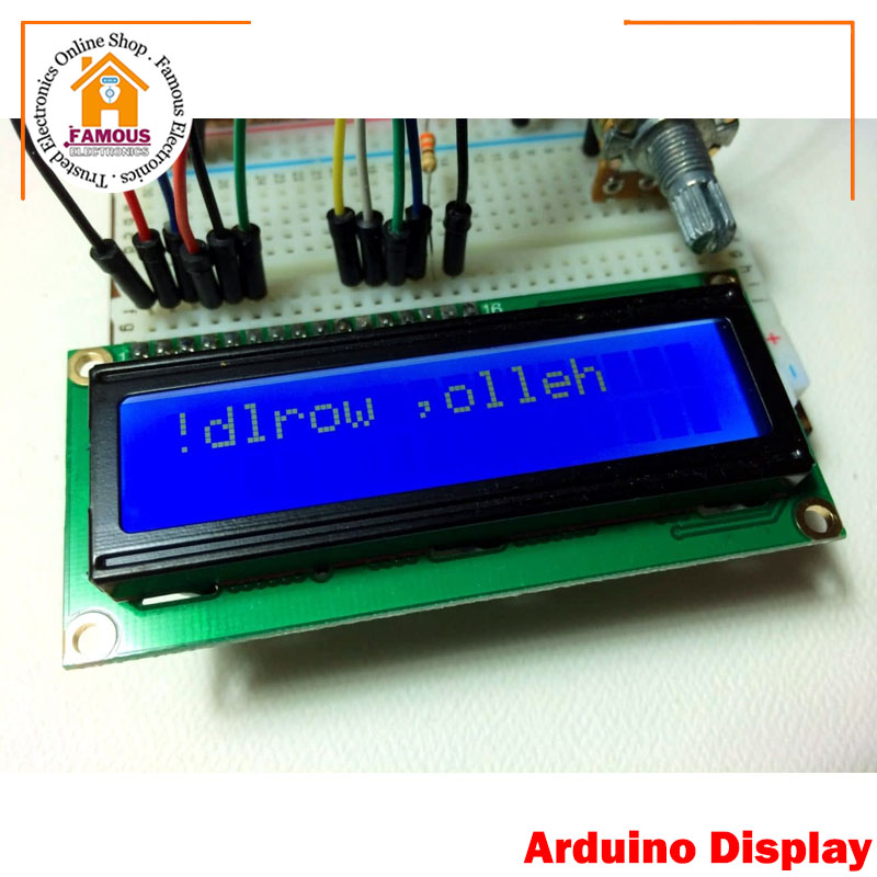 1602A LCD Display 16x2 Line use for Arduino Uno R3 Mega PIC AVR Development Board. 