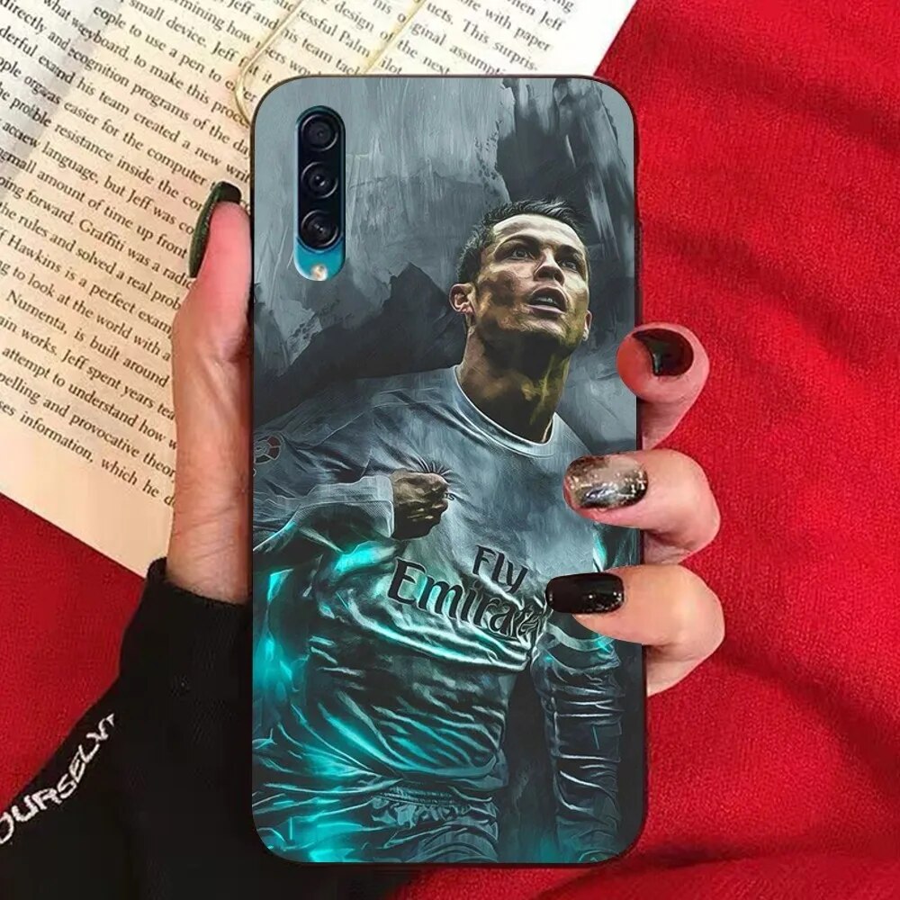 Football Superstar R-Ronaldo CR7 Phone Case For Samsung A 10 11 12 13 20 21 22 30 31 32 40 51 52 53 70 71 72 73 91 13 Shell. 