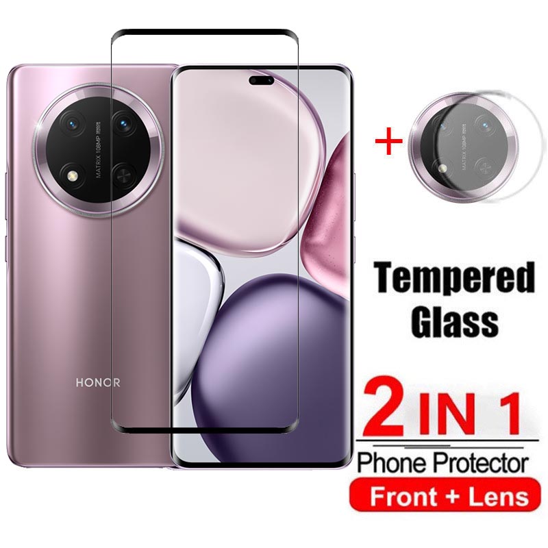 Honor X9C 5G Tempered Glass For Honor X9C 5G Lens Protector and Full Coverage Screen Protector