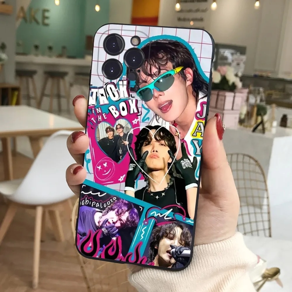 Jungkook Kpop Phone Case For iPhone 15 14 11 12 13 Mini Pro XS Max Cover 6 7 8 Plus X XR SE 2020 Funda Shell. 