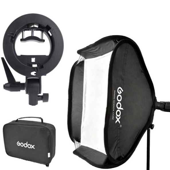 Pour Softbox 80x80cm--Godox – grille Portable, boîte à lumière Photo