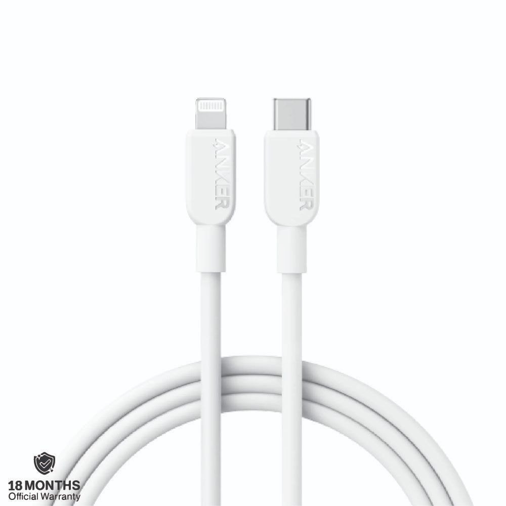 Anker 310 USBC to Lightning Cable (3ft) White