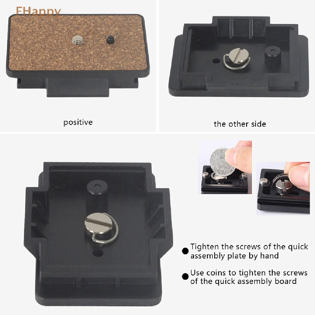 Camera Plate Quick Release Plate Universal Tripod Plate Monopod Mount Adapter For 998 691 Tripod SLR Camera. 
