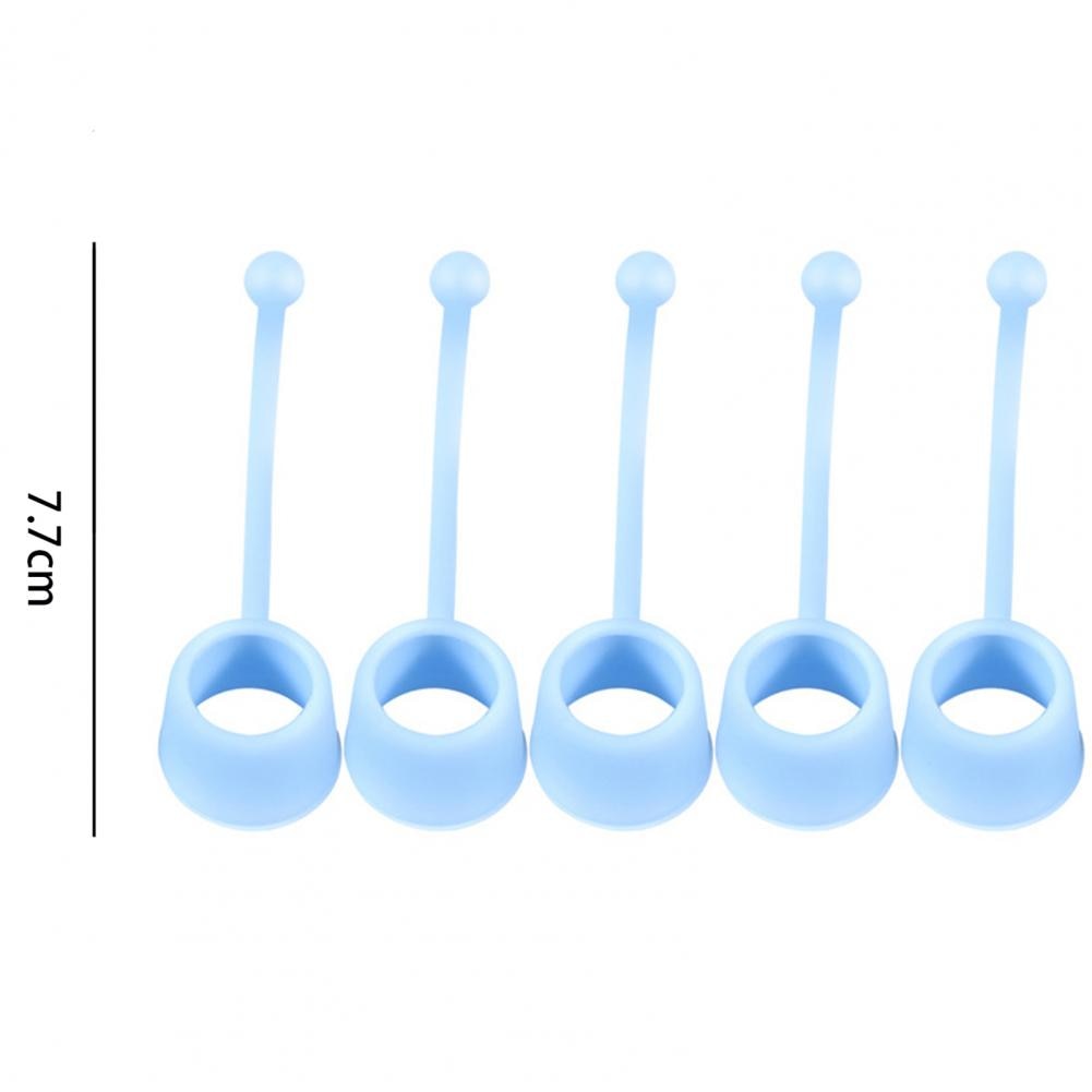 5Pcs 10/20/40/60/75LB Finger Gripper High Elasticity Ergonomic Comfortable Grip Finger Flexion Extension Training DeviceBasketball. 