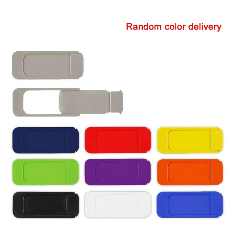 Ultra Thin Plastic Cache Webcam for Laptops Macbook Iphone X 8 Webcam Cover Shutter for Ipad Slider Camera Lens Smartphone. 