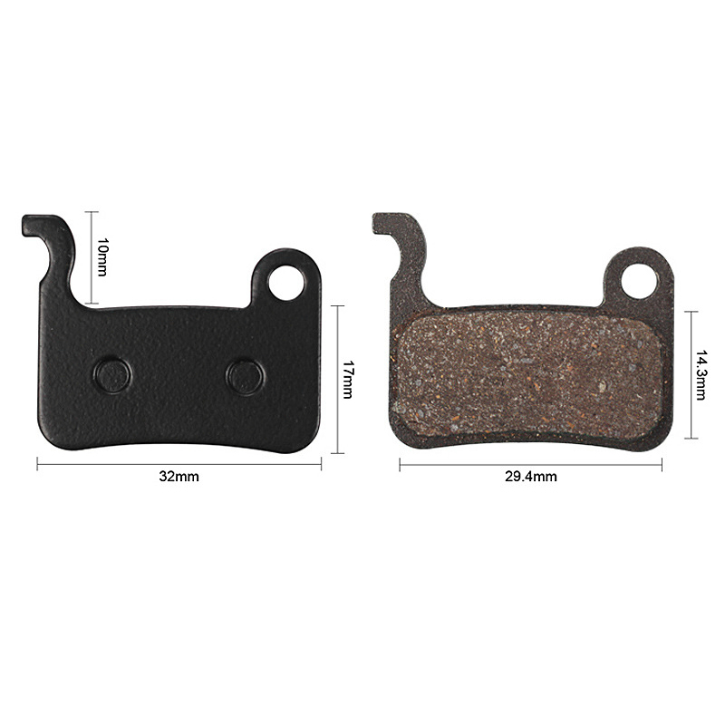 4 Pairs MTB Bicycle Resin Brake Pads for Shimano Deore M596 M595 M535. 