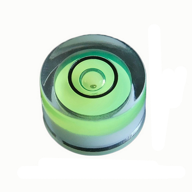 Precision Circular Mini Spirit Level Set Meter Bubble Inclinometer ...