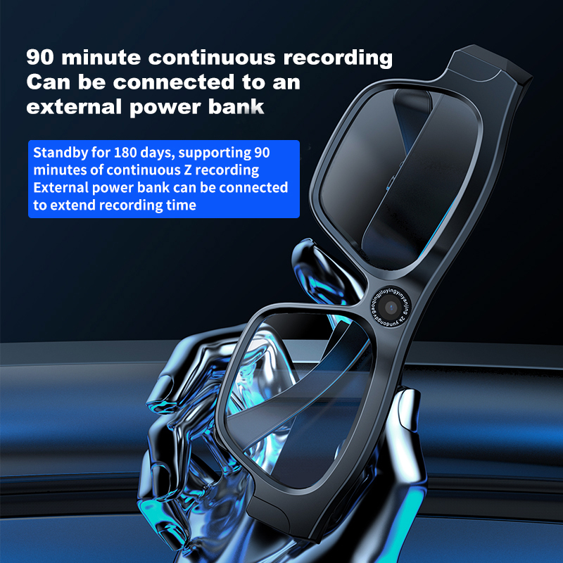 New Smart Bluetooth Glasses Driving Polarized Sunglasses Bone Conduction Smart Glasses With Bluetooth. 