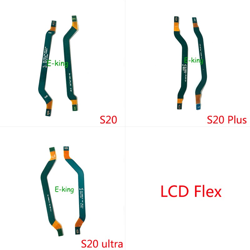 Mainboard Flex For Samsung Galaxy S20 FE S21 Plus Ultra Main Board Motherboard Connector LCD Flex Cable. 