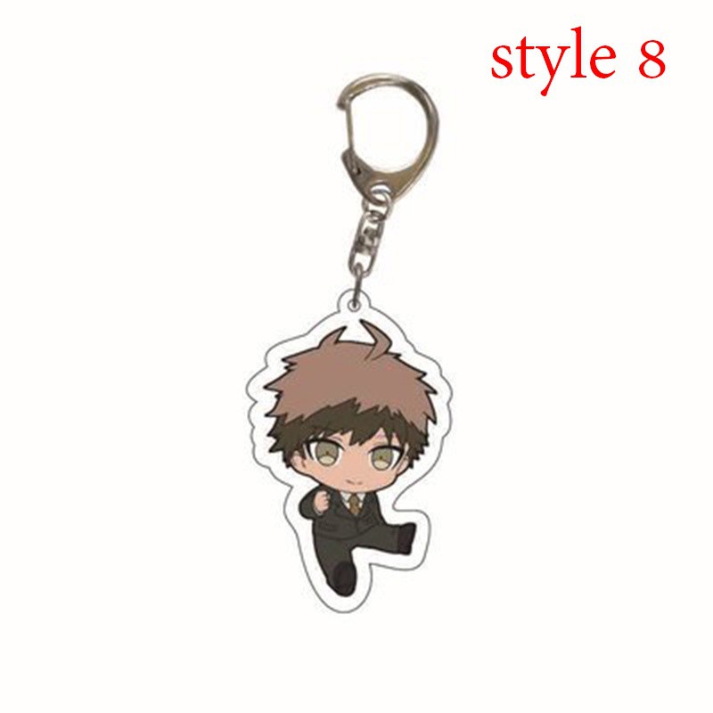 Game Danganronpa Keychain Acrylic Keyring Pendant Cosplay Accessories Gifts. 