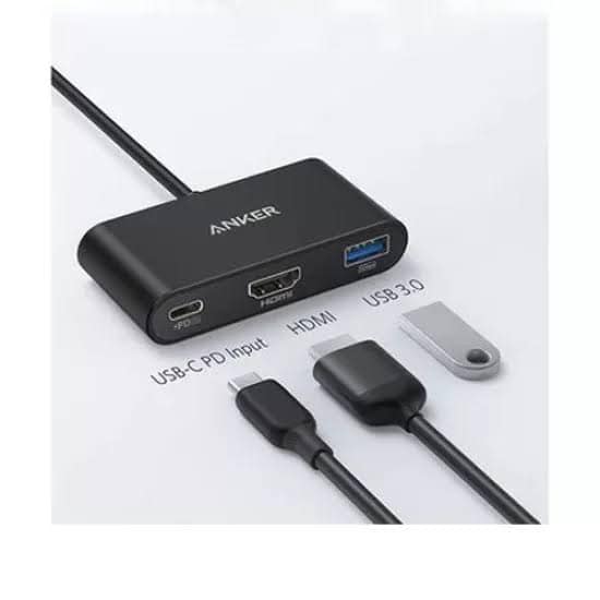 Anker PowerExpand 3-in-1 USB-C Hub – A8339. 
