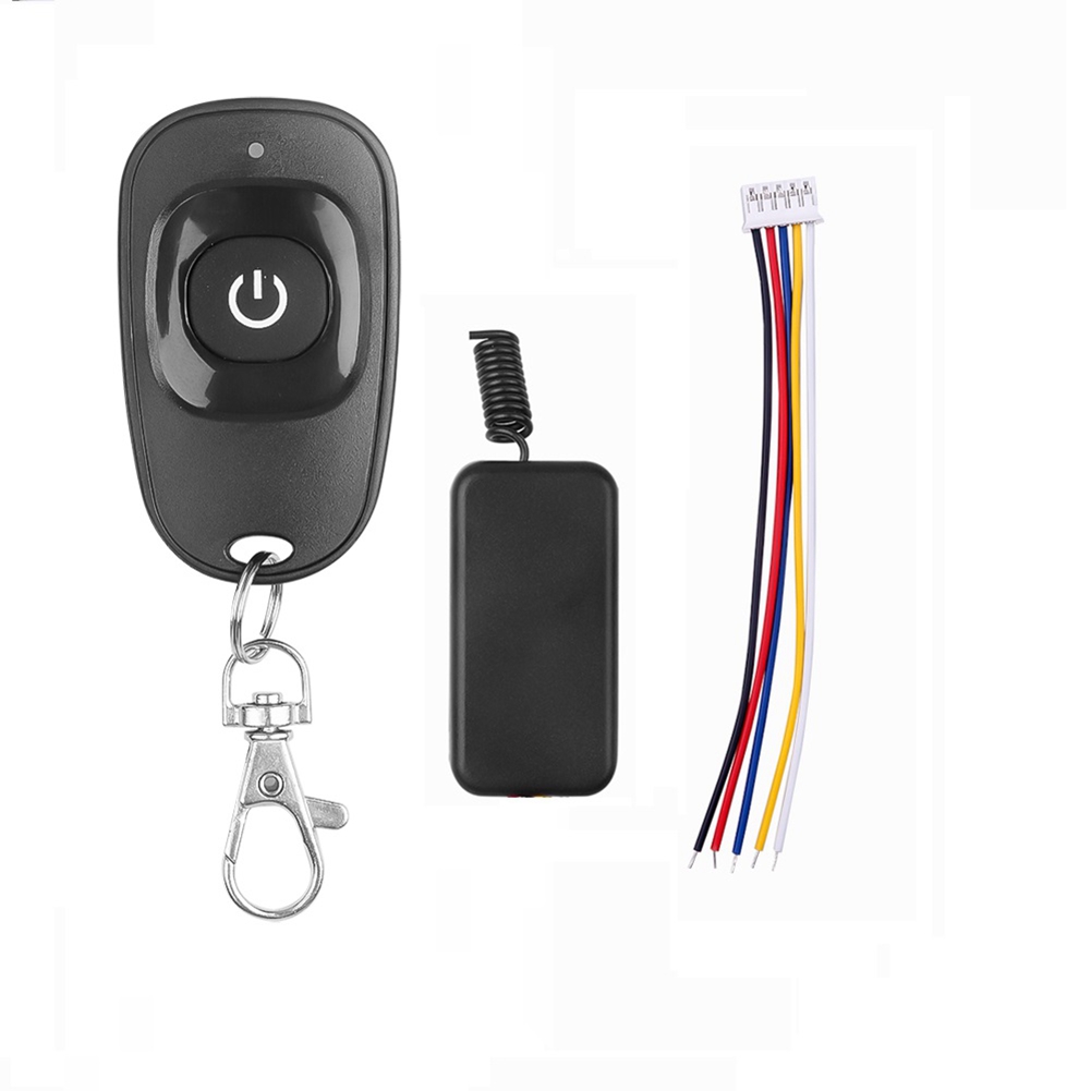 1 Set DC3.5-12V Mini Relay Remote Control Switch 433Mhz Control Switch Small Contact NO COM NC Learning Button Control Switch