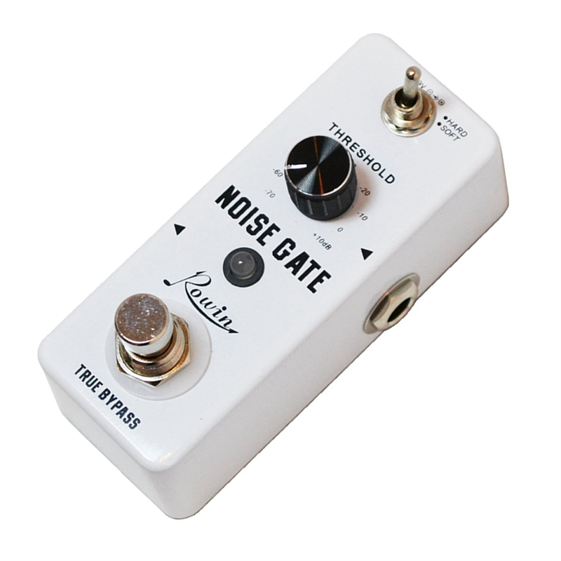 Rowin Noise Gate Guitar Pedal Guitar Effect Noise Reduction Effect for Electric Guitar Hard Soft Modes. 