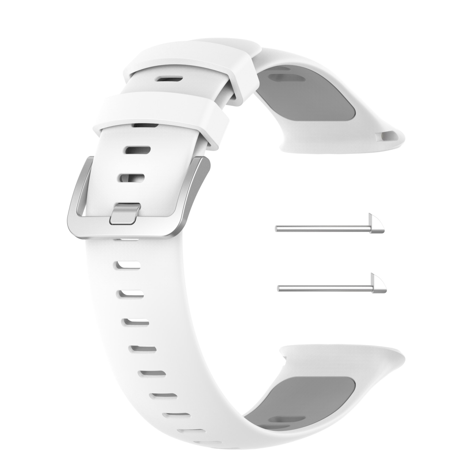 （COD)Two-color Silicone Watch Band for POLAR Vantage V2 with Raw Ears. 