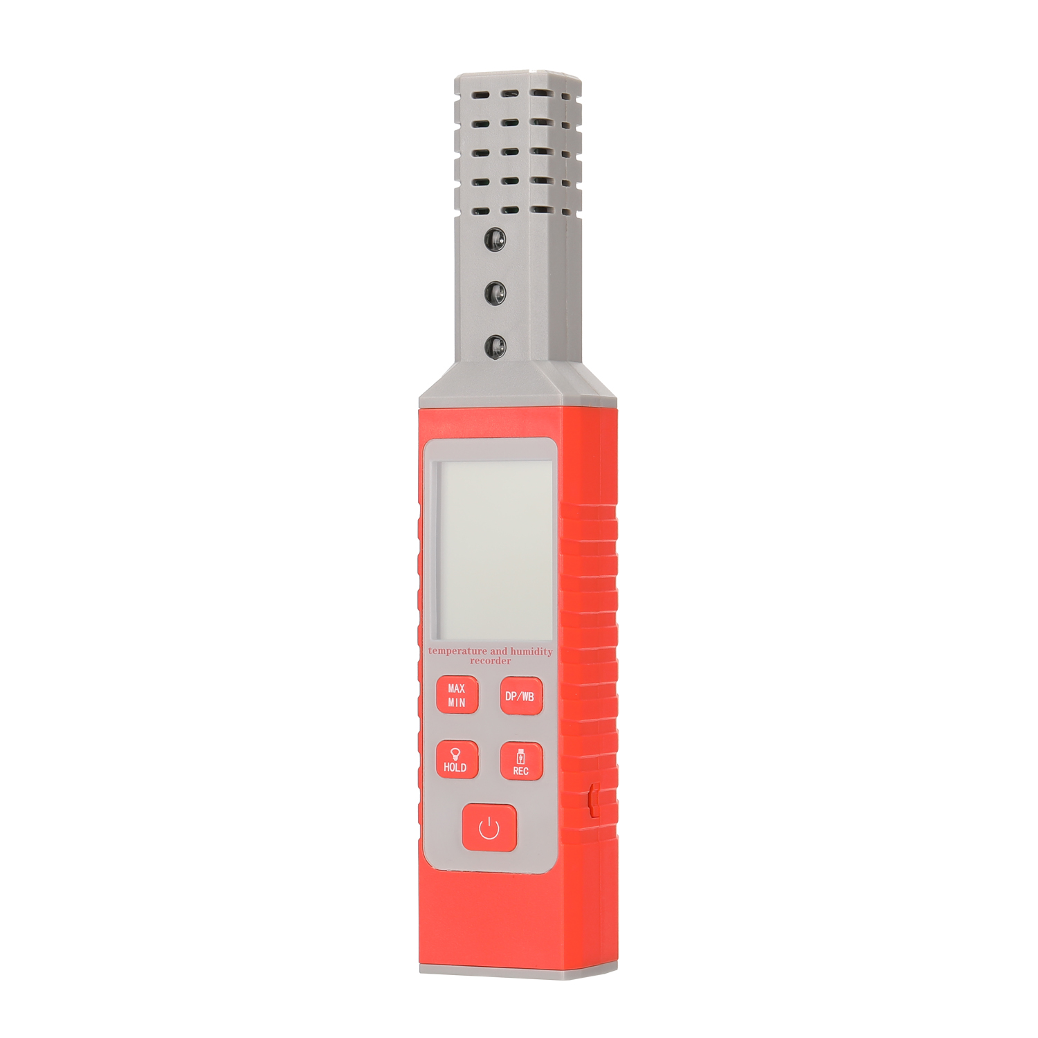 TC-100A Handheld USB Temperature and Humidity Recorder °C/°F Switchable Manual Measuring Device. 