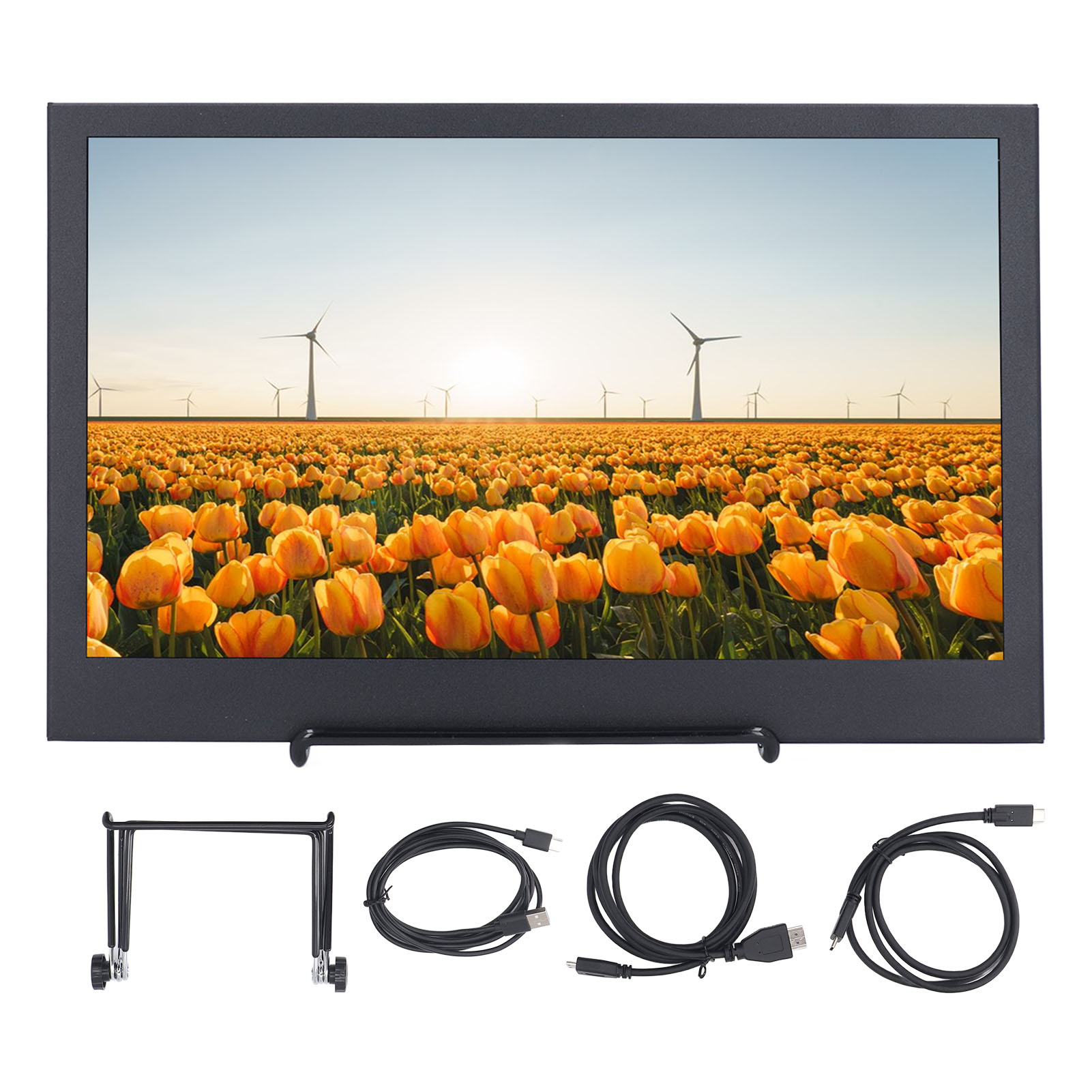 IPS Portable Screen 178 Degree Wide Angle 11.6 Inch Computer Secondary Screen for Daily Entertainment. 